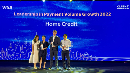 Home Credit: Giành được giải thưởng Visa Award năm thứ ba liên tiếp